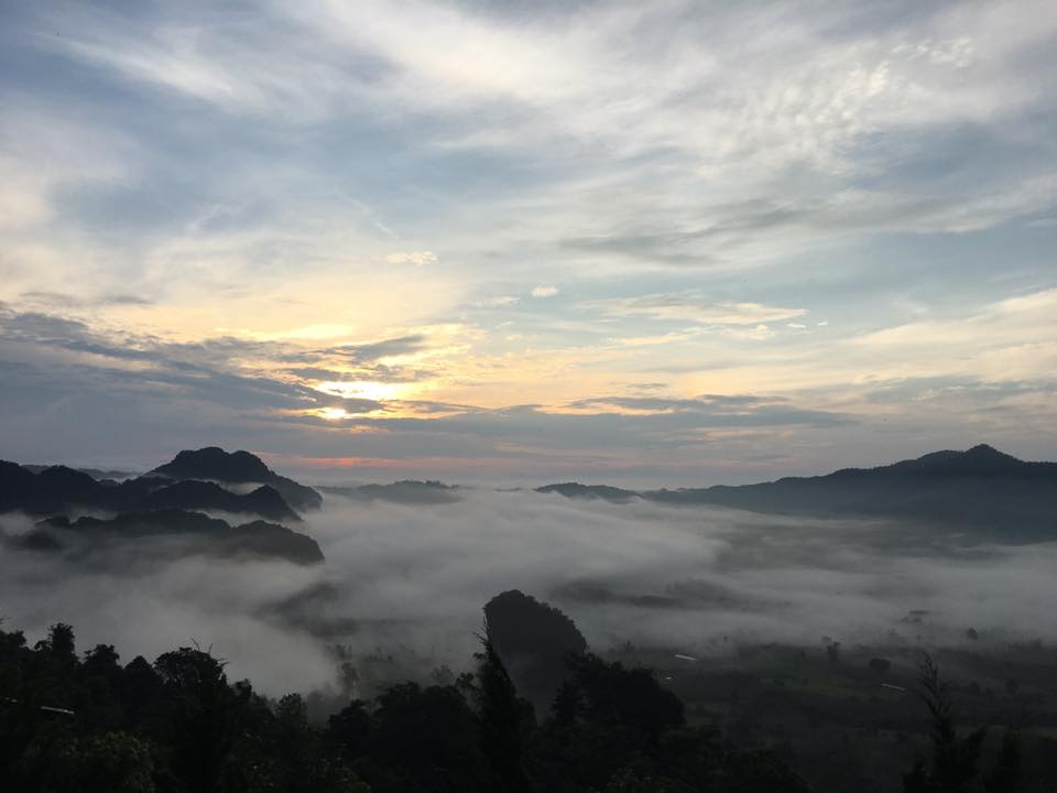 โปรแกรมทัวร์ทริปท่องเที่ยวภูลังกาพะเยาน่านชมทะเลหมอก 2 ดอยงามที่พักนอนรีสอร์ท