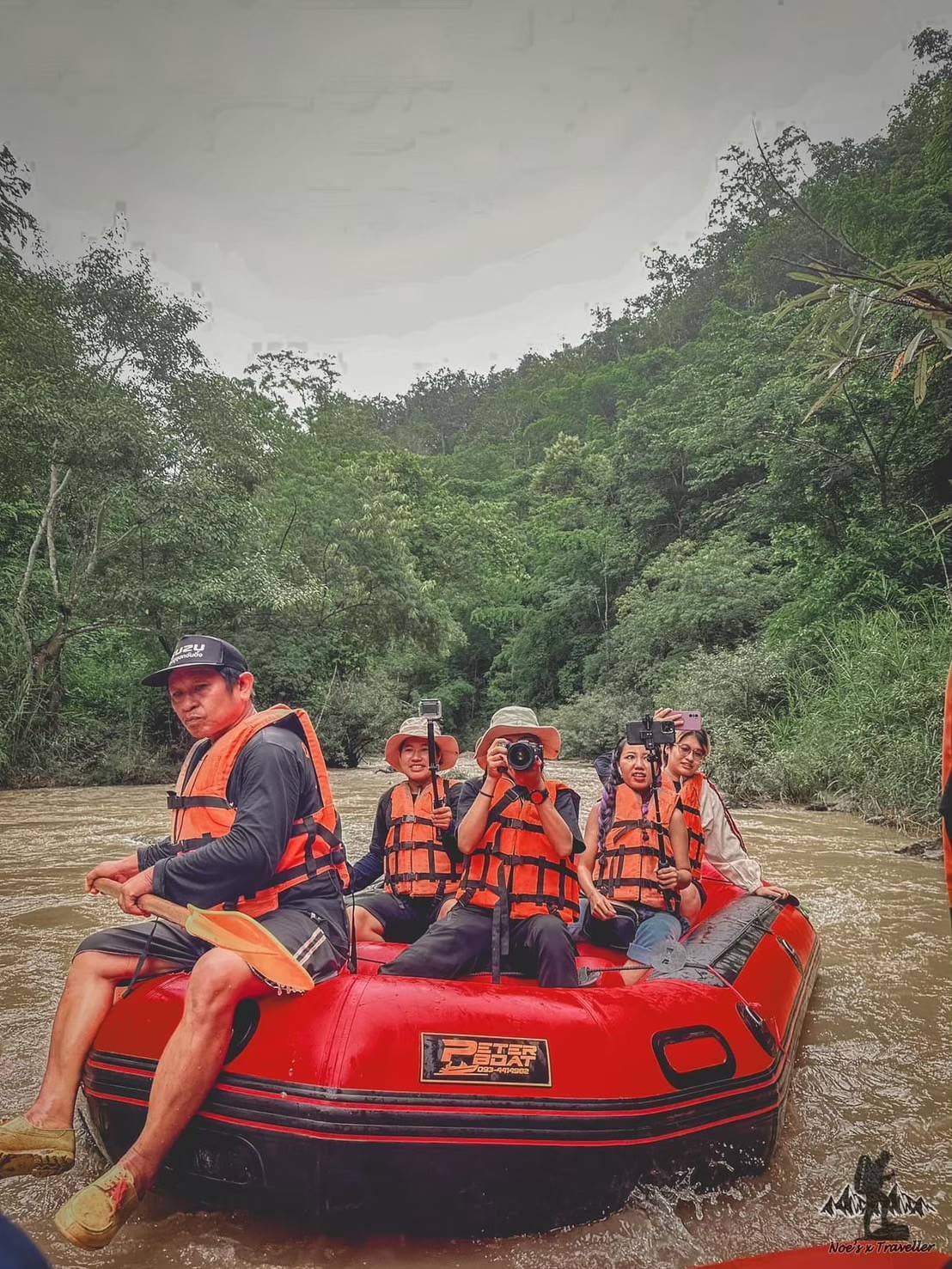 ทัวร์เดินป่าแค้มป์ปิ้งท่องเที่ยวทริปล่องแก่งแม่ละเมา